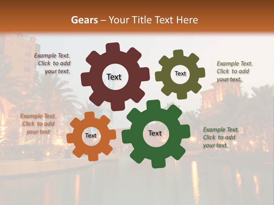 Conditioner Air Power PowerPoint Template