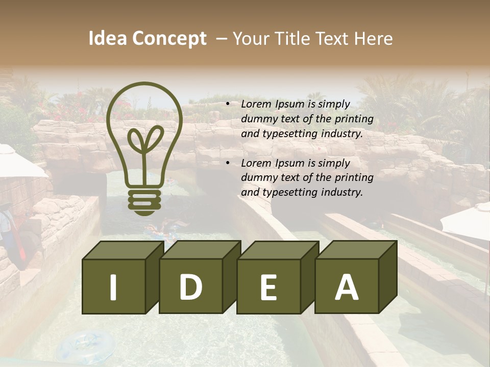 Home Equipment Conditioner PowerPoint Template