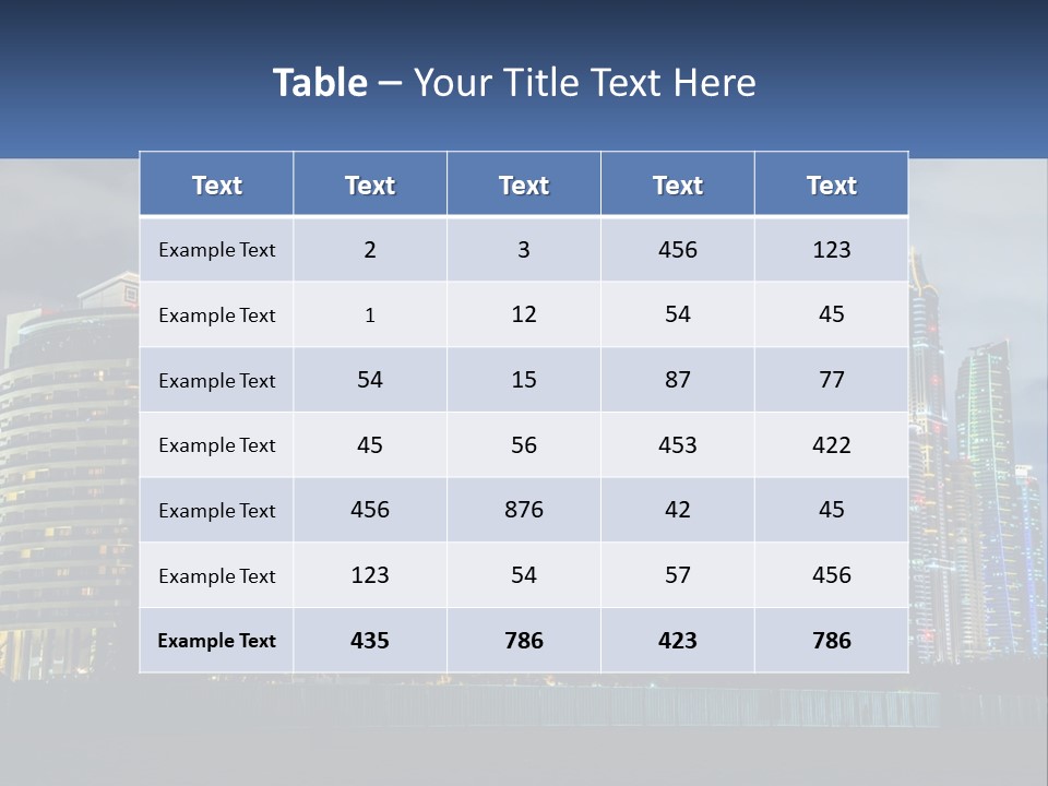 Part Supply Equipment PowerPoint Template