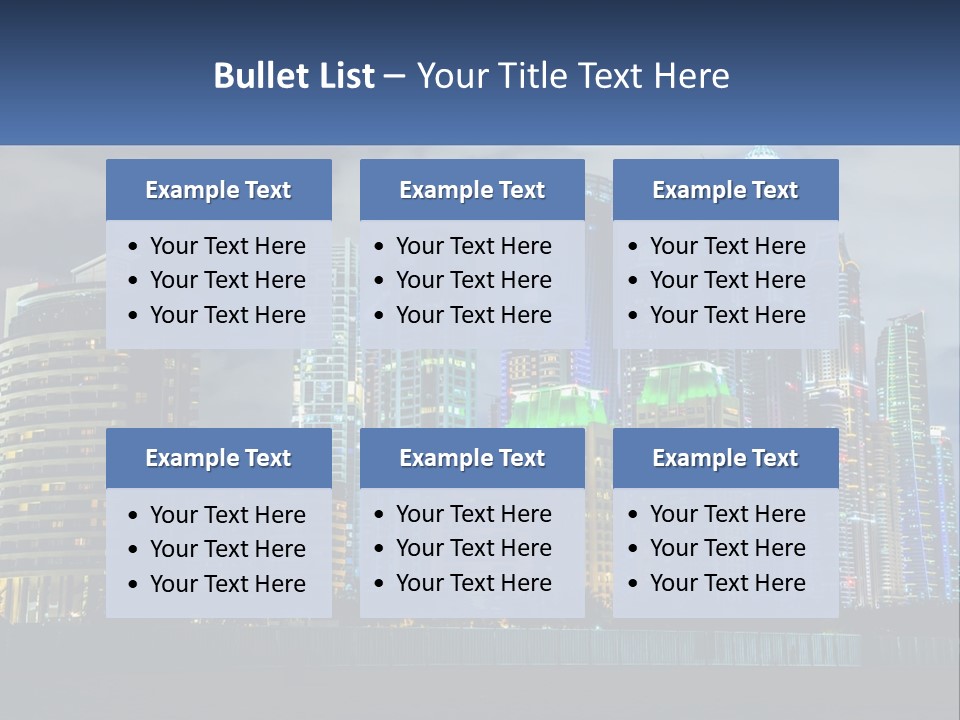 Part Supply Equipment PowerPoint Template