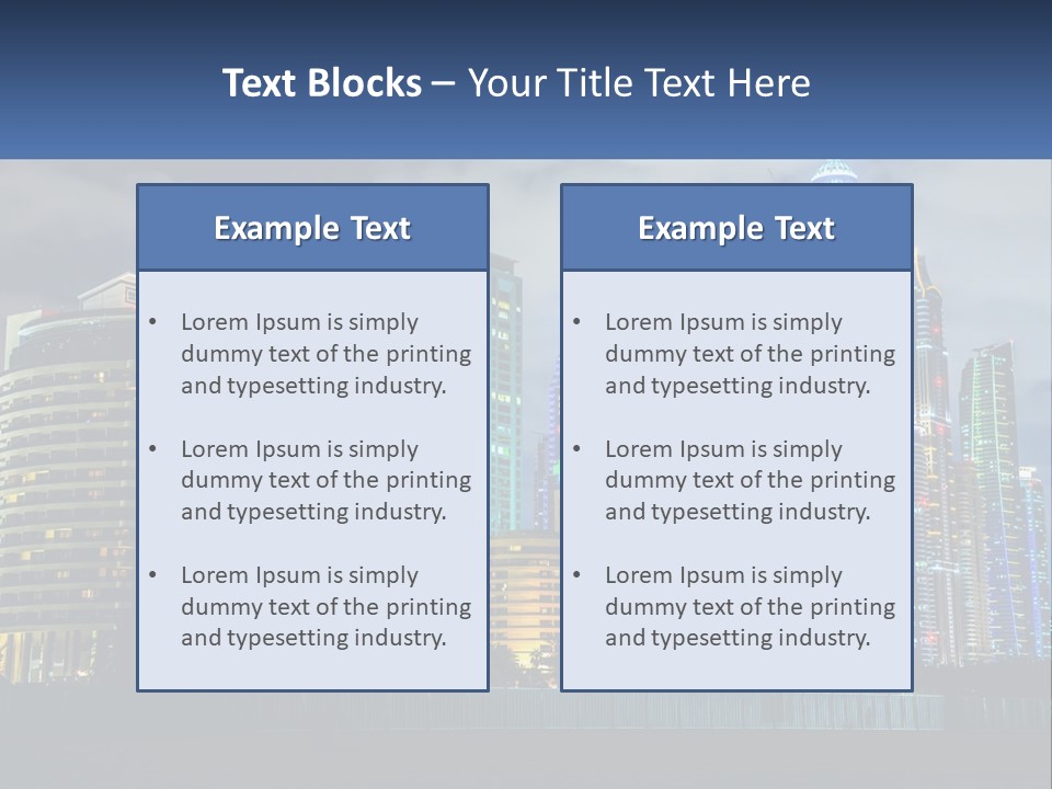 Part Supply Equipment PowerPoint Template