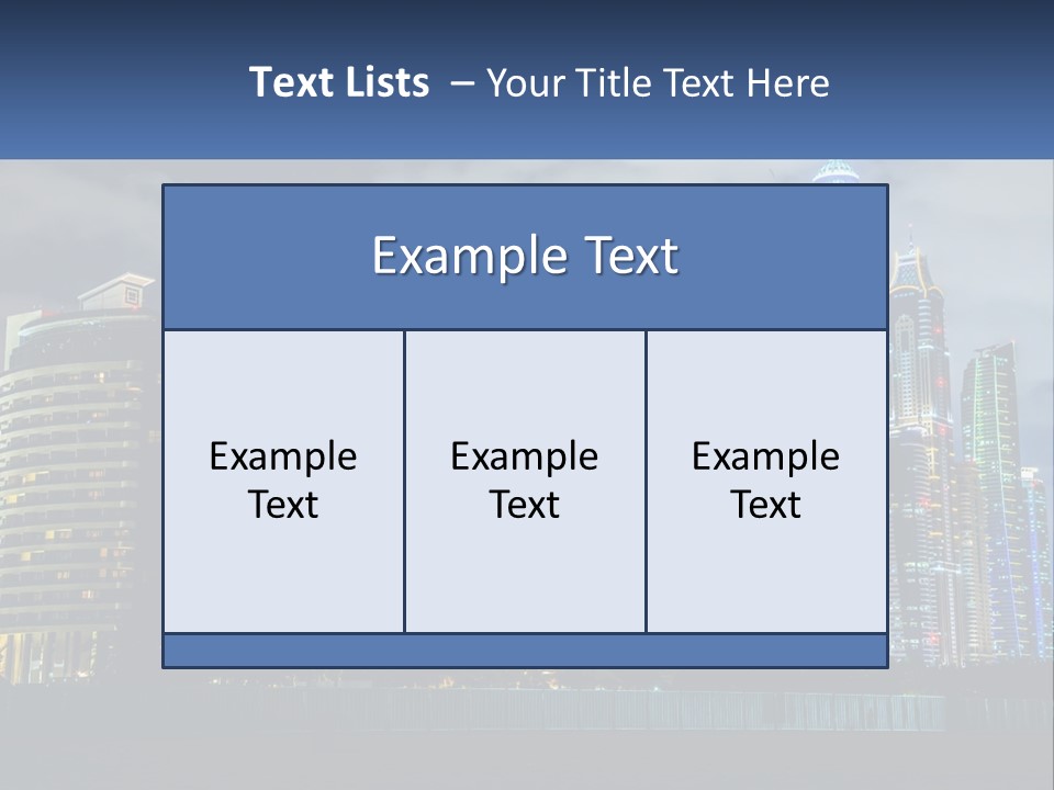 Part Supply Equipment PowerPoint Template
