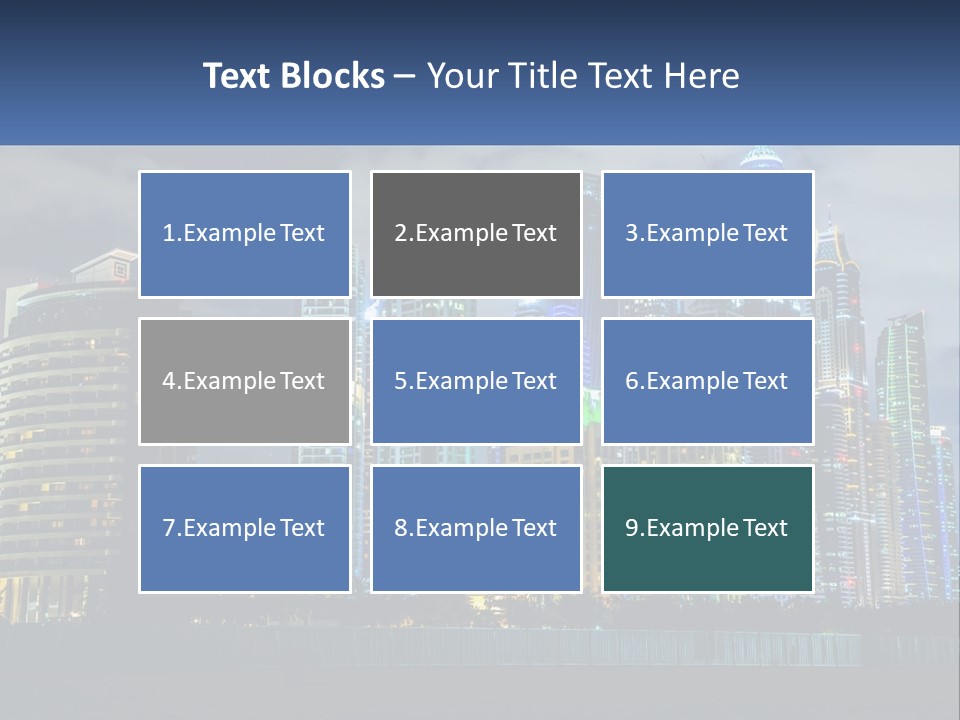 Part Supply Equipment PowerPoint Template