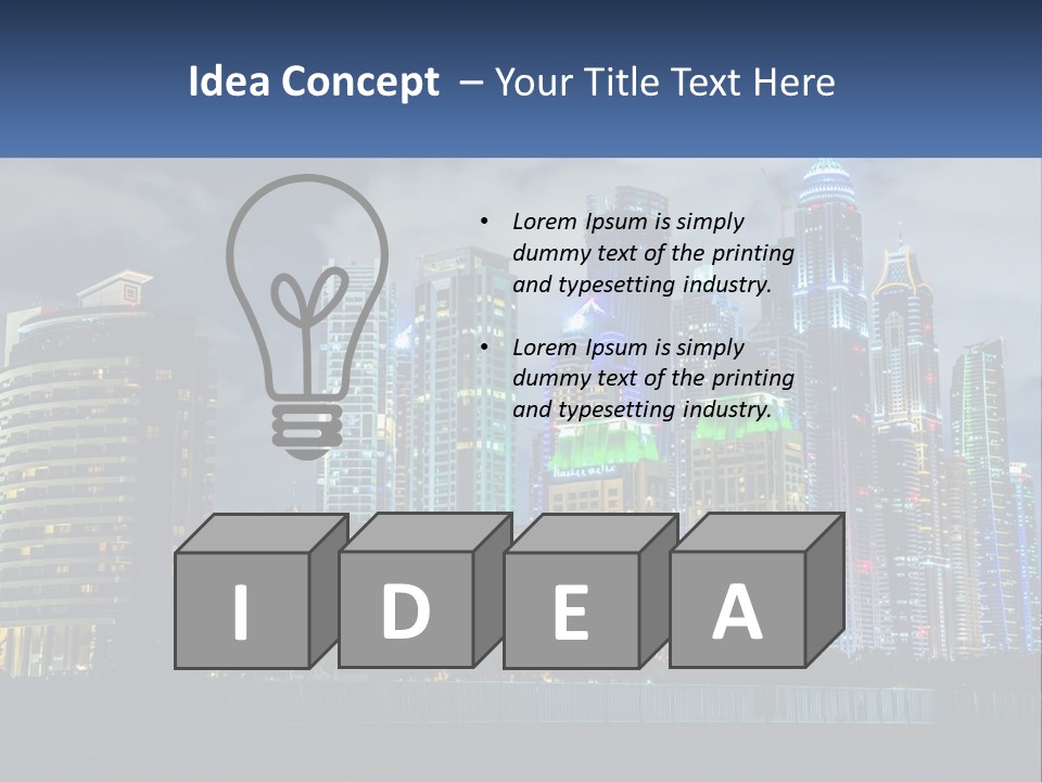 Part Supply Equipment PowerPoint Template