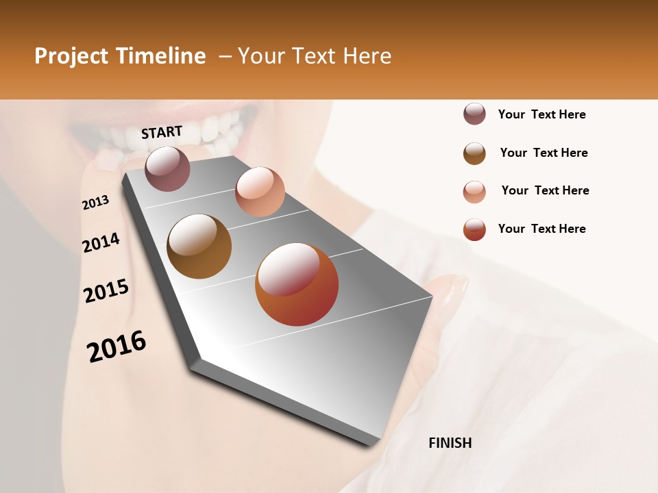 Heat Electric Remote PowerPoint Template