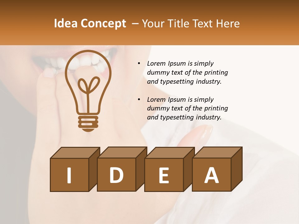 Heat Electric Remote PowerPoint Template