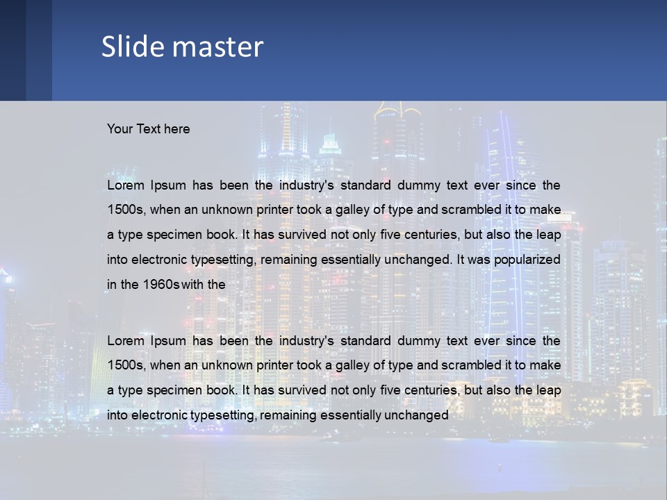 System Energy Remote PowerPoint Template
