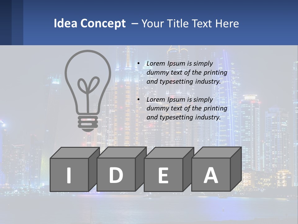 System Energy Remote PowerPoint Template