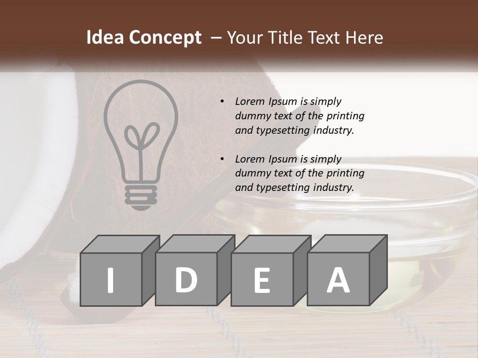 System White Energy PowerPoint Template