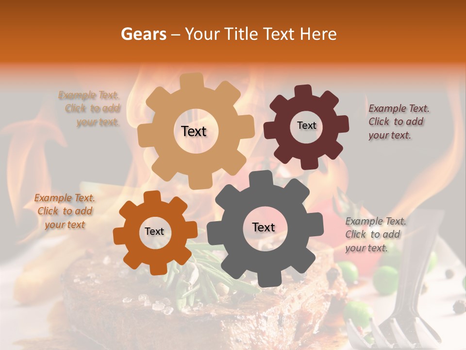 Part Equipment Cool PowerPoint Template