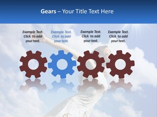 Heat Cooling Climate PowerPoint Template