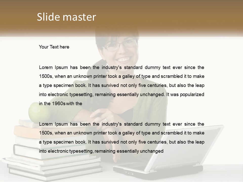 Cooling White Switch PowerPoint Template