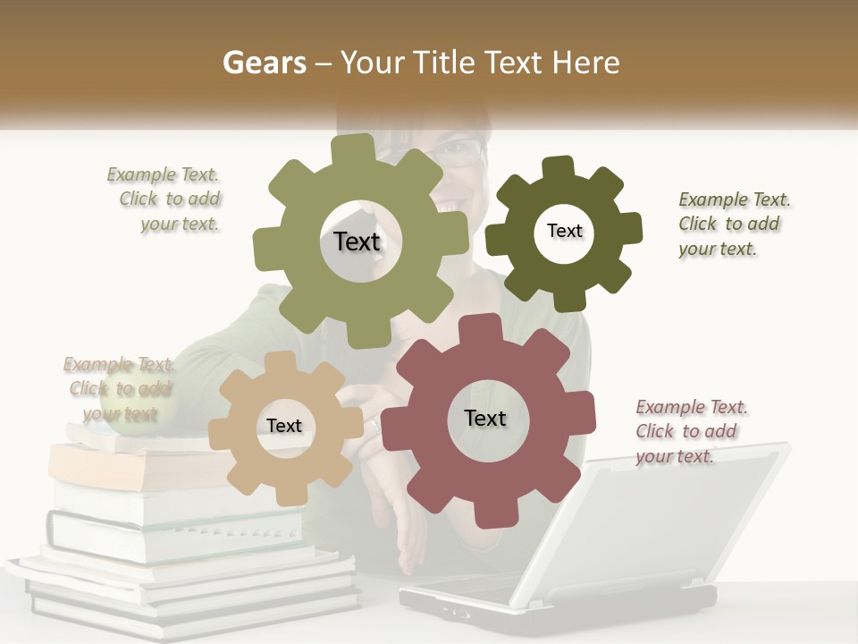 Cooling White Switch PowerPoint Template