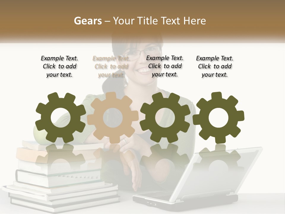 Cooling White Switch PowerPoint Template