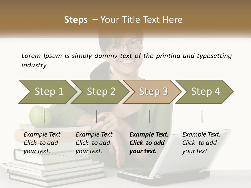 Cooling White Switch PowerPoint Template