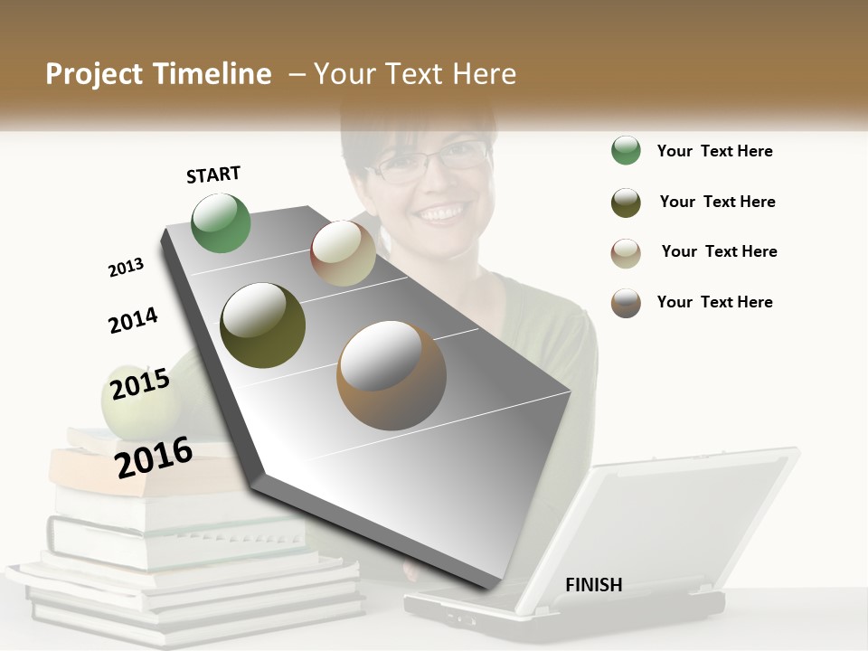 Cooling White Switch PowerPoint Template