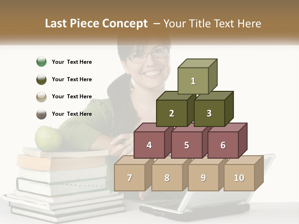 Cooling White Switch PowerPoint Template