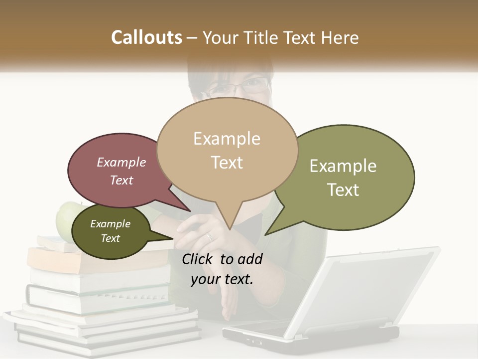 Cooling White Switch PowerPoint Template