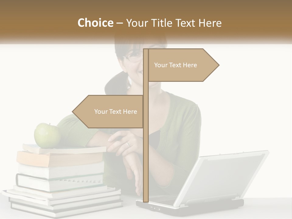 Cooling White Switch PowerPoint Template