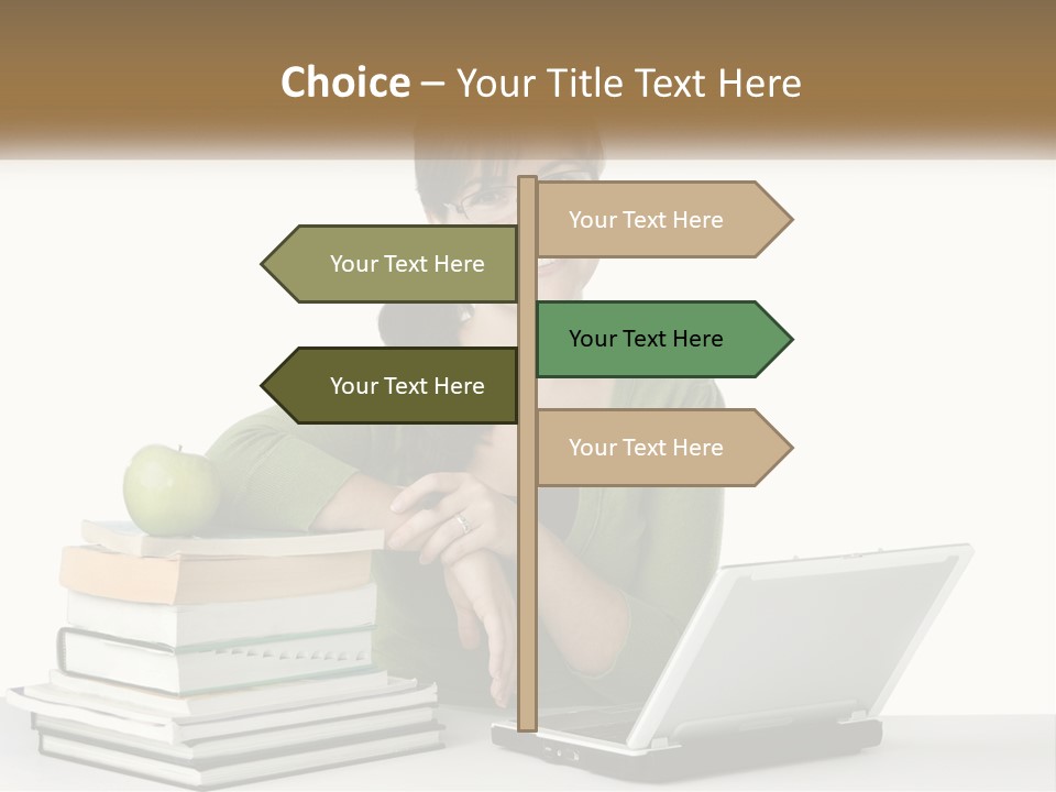 Cooling White Switch PowerPoint Template