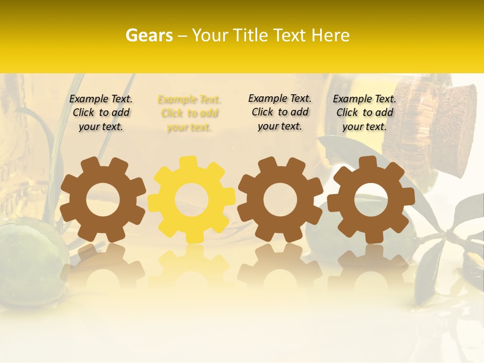 Electric Supply Electricity PowerPoint Template