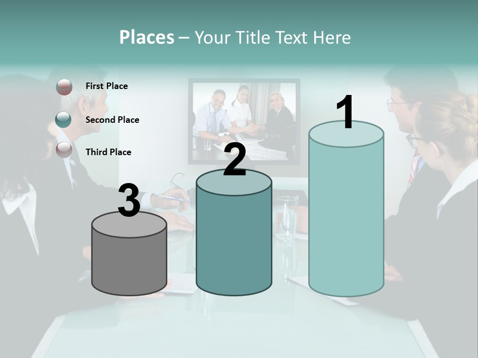 Switch Power White PowerPoint Template