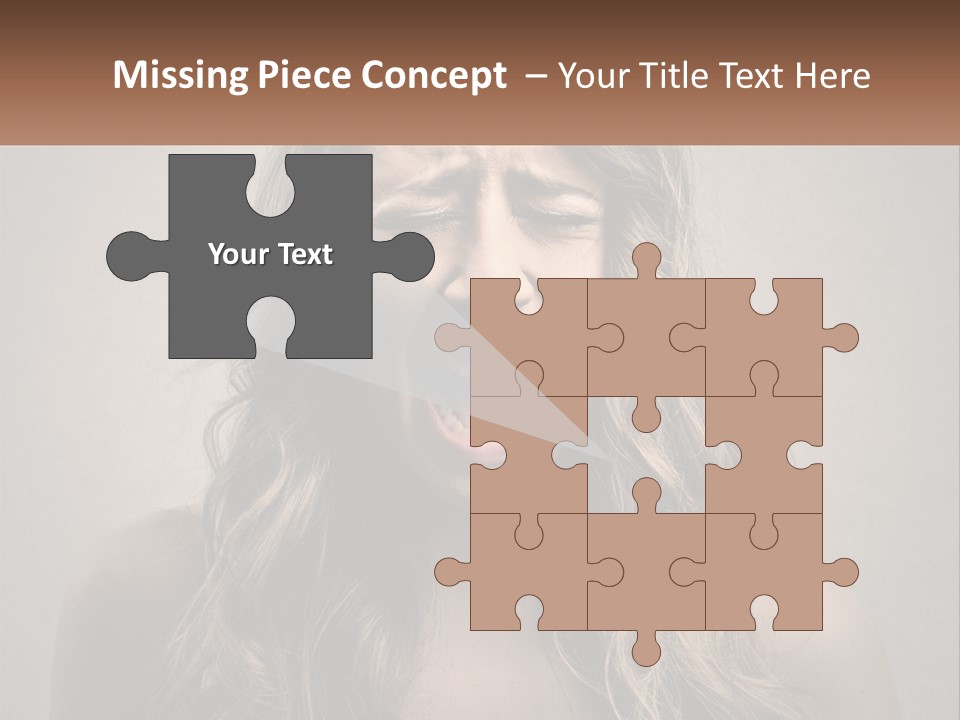 White Electricity Remote PowerPoint Template