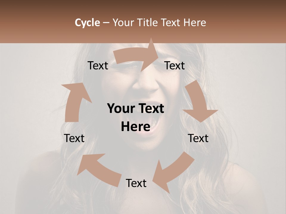 White Electricity Remote PowerPoint Template
