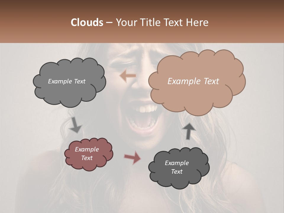 White Electricity Remote PowerPoint Template