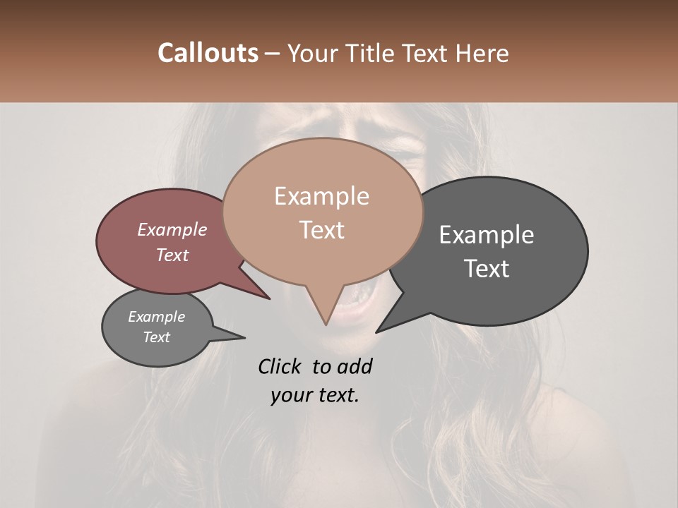 White Electricity Remote PowerPoint Template