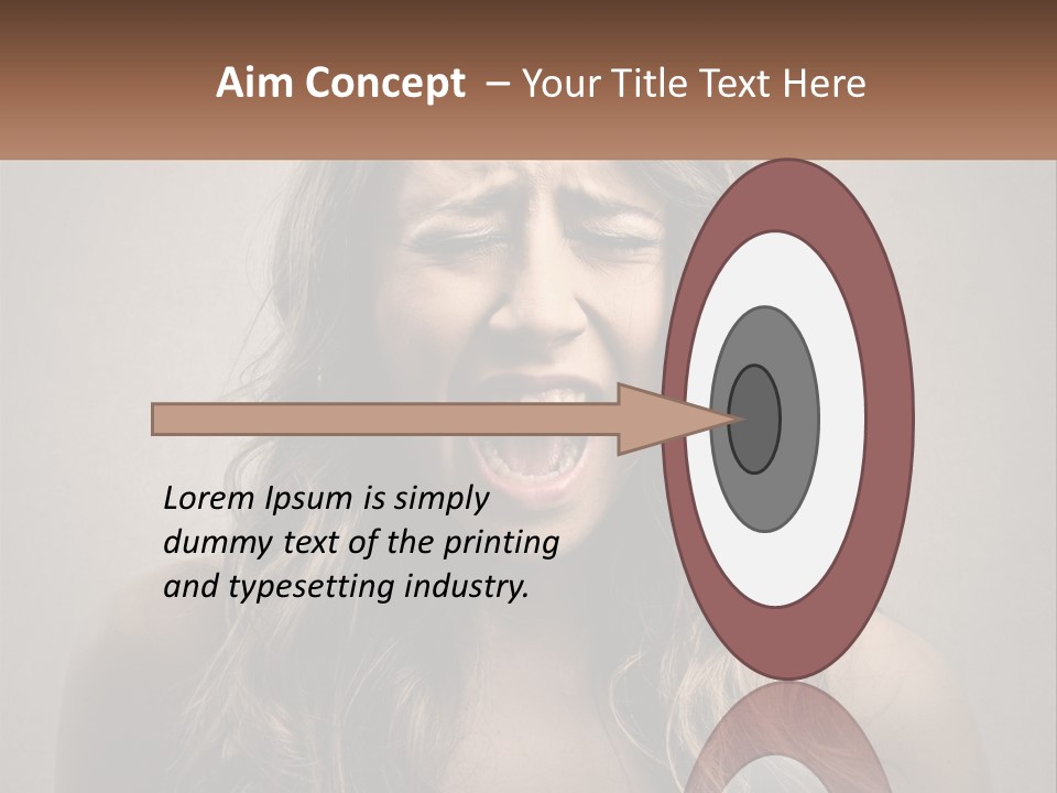 White Electricity Remote PowerPoint Template