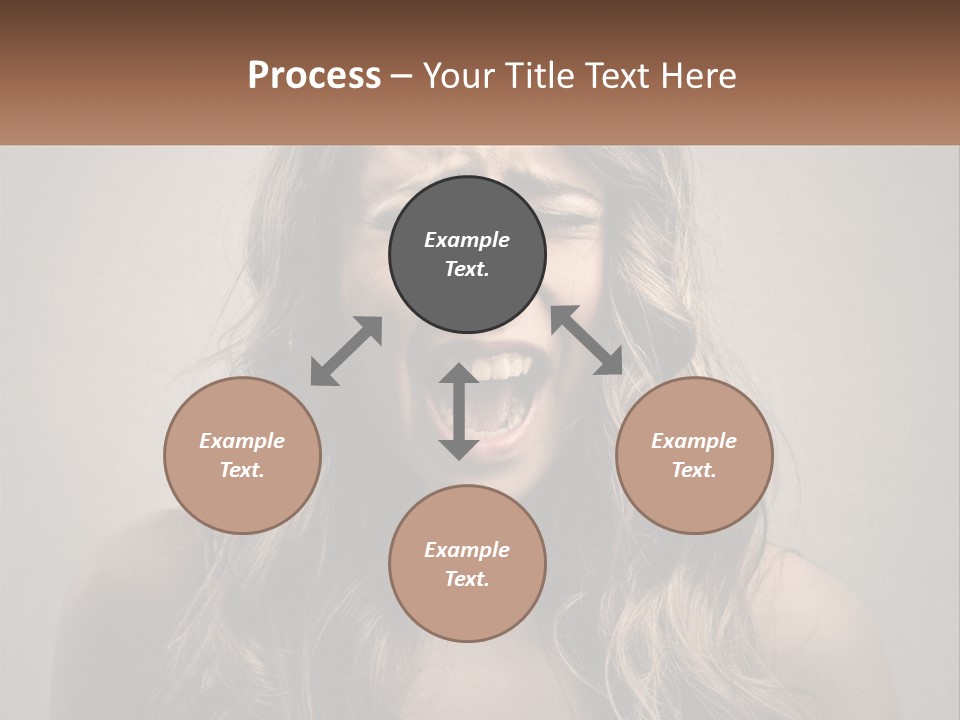 White Electricity Remote PowerPoint Template