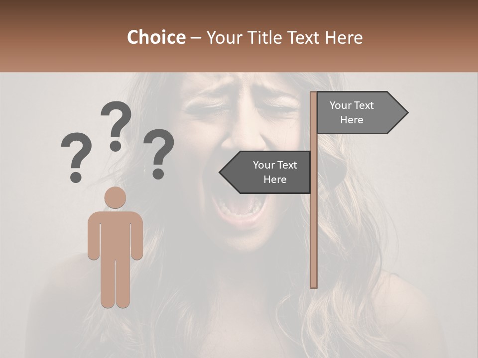 White Electricity Remote PowerPoint Template