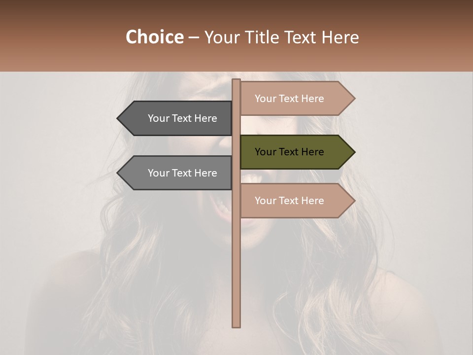 White Electricity Remote PowerPoint Template