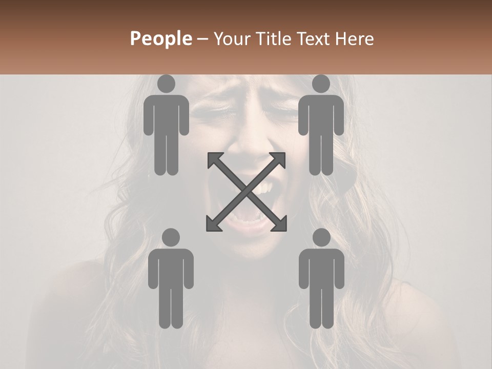 White Electricity Remote PowerPoint Template