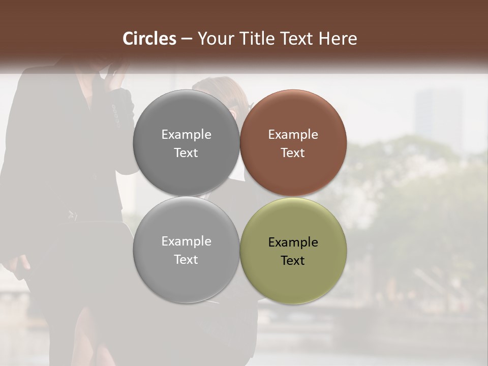 Air White Industry PowerPoint Template