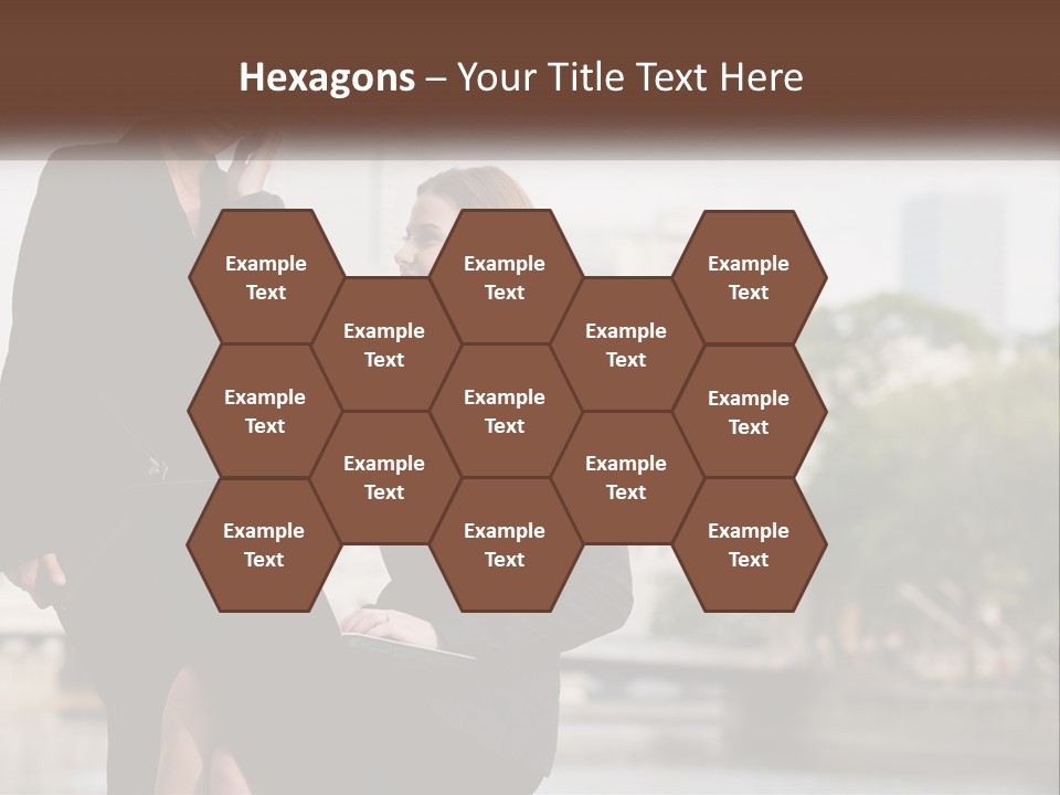 Air White Industry PowerPoint Template