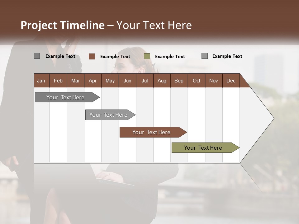 Air White Industry PowerPoint Template