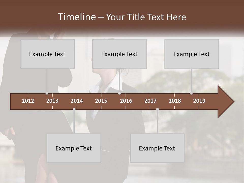 Air White Industry PowerPoint Template