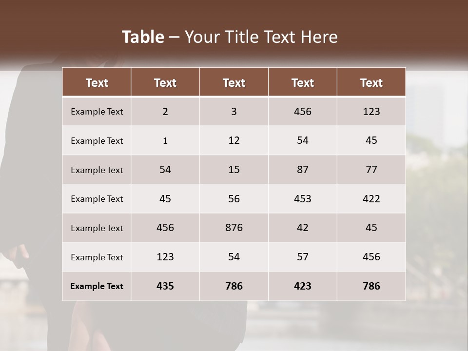Air White Industry PowerPoint Template