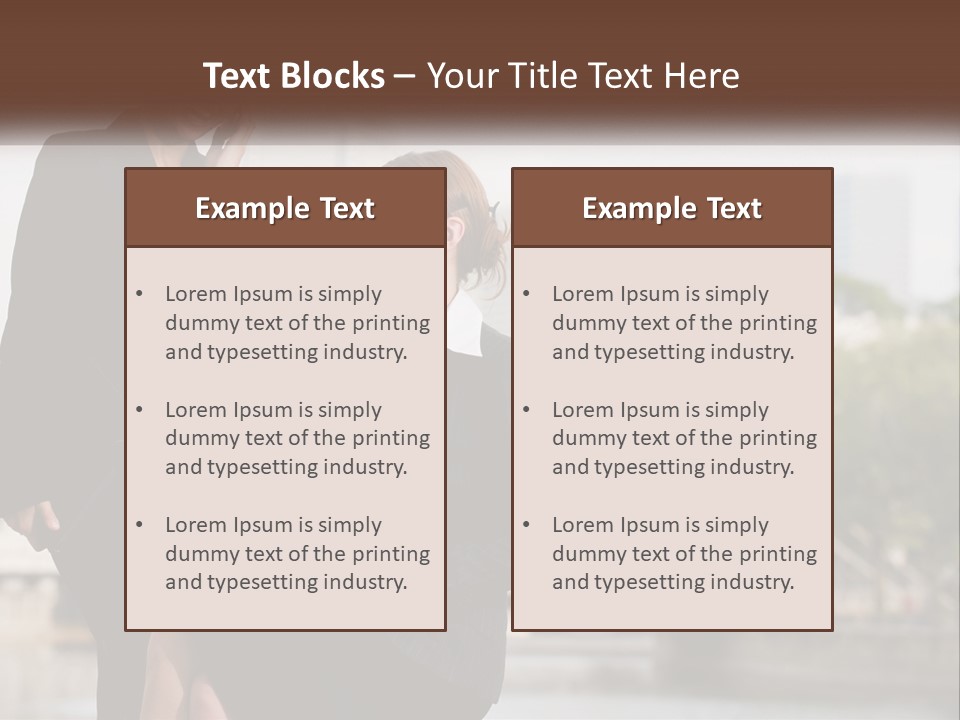 Air White Industry PowerPoint Template