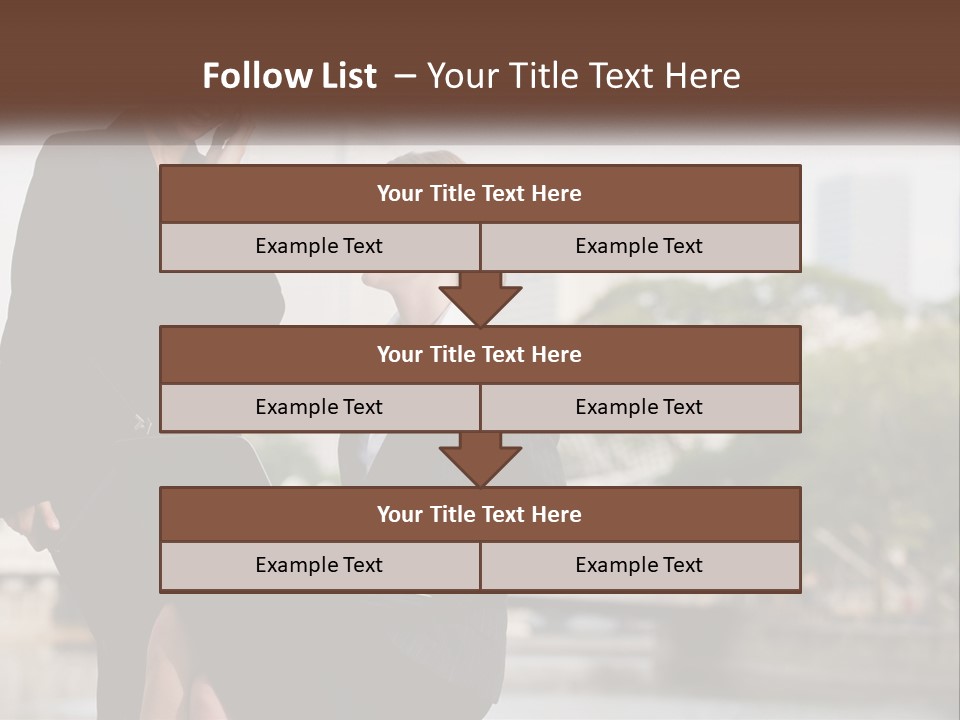 Air White Industry PowerPoint Template