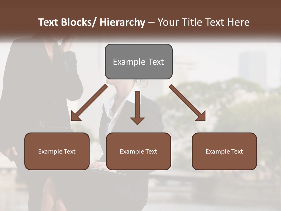 Air White Industry PowerPoint Template