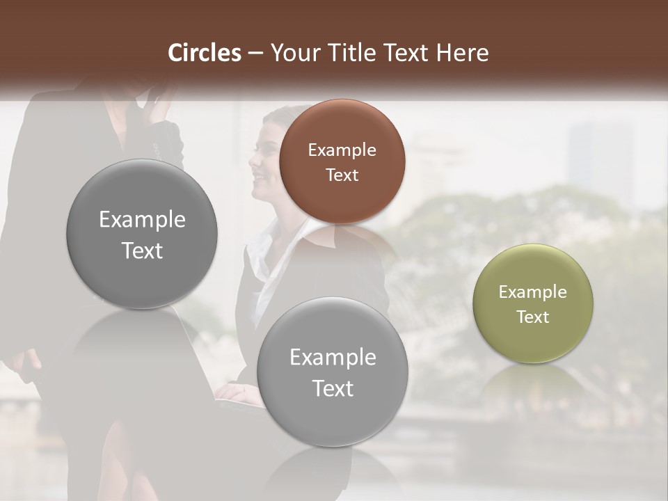 Air White Industry PowerPoint Template