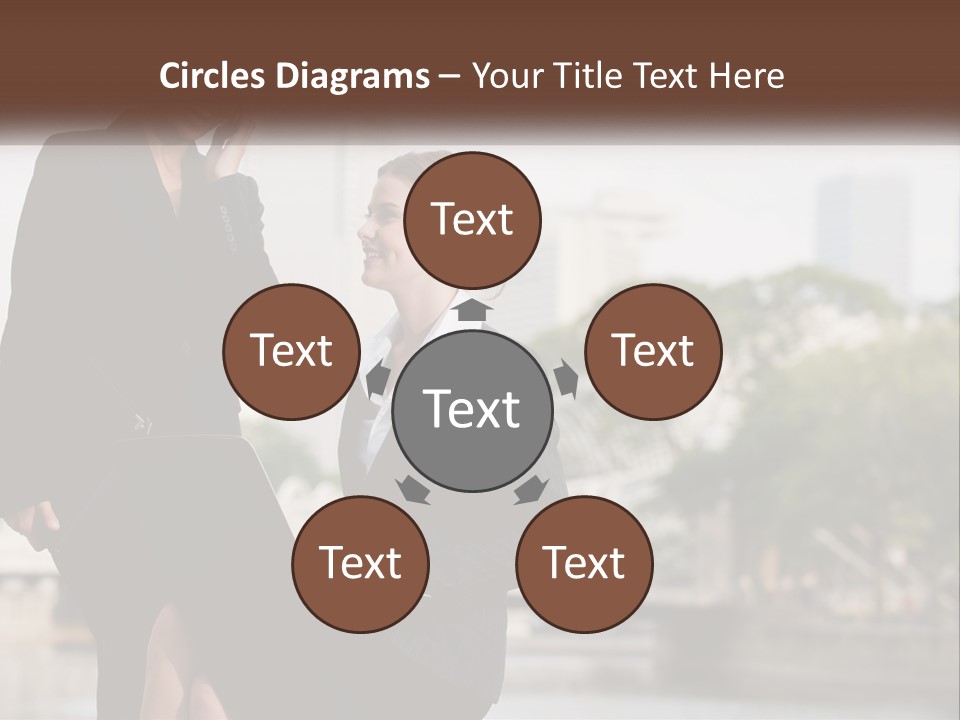 Air White Industry PowerPoint Template