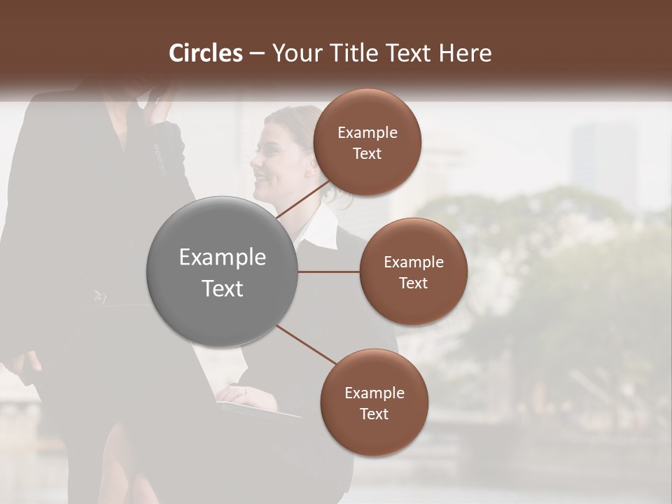 Air White Industry PowerPoint Template