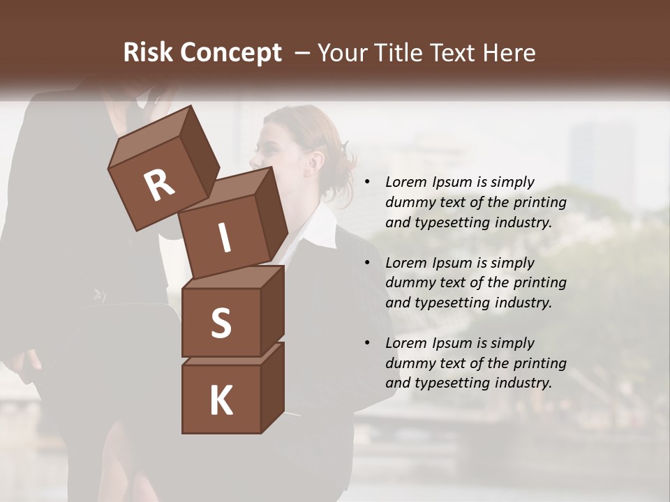 Air White Industry PowerPoint Template