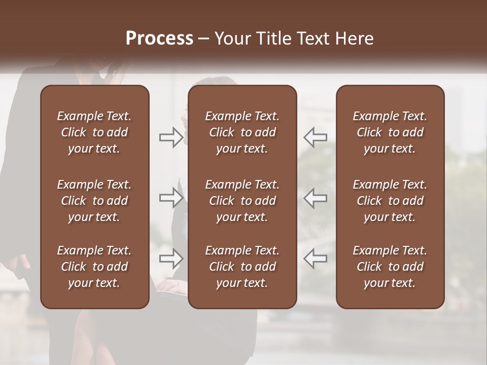 Air White Industry PowerPoint Template