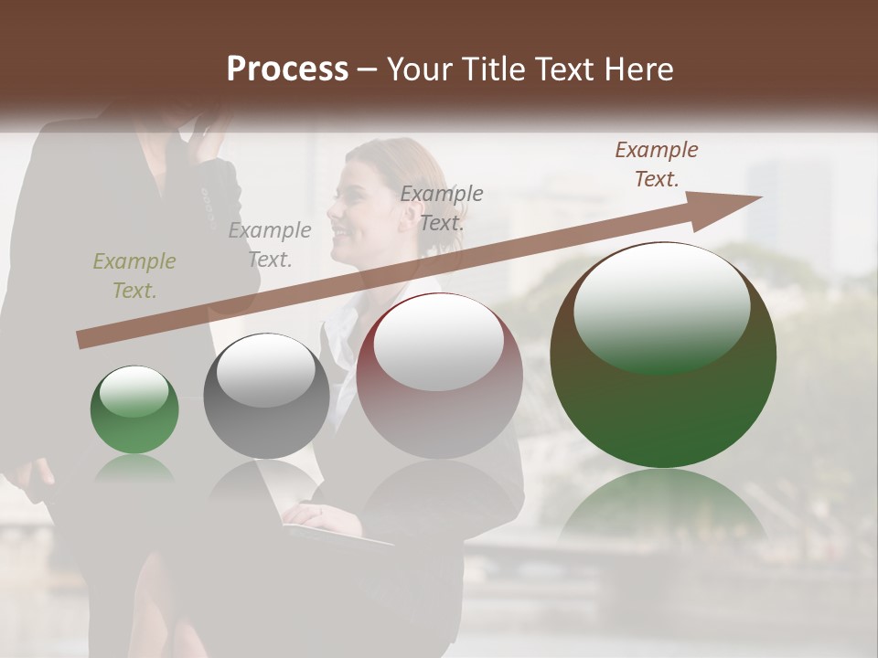 Air White Industry PowerPoint Template