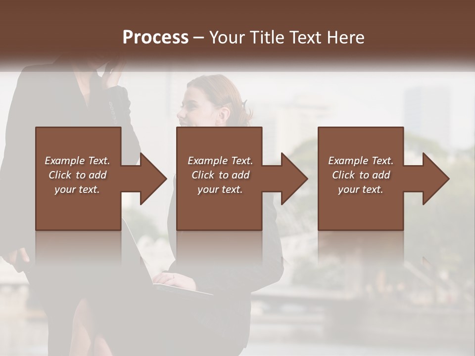 Air White Industry PowerPoint Template